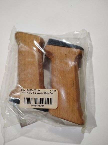 AMD 65 Wood Grip Set, ordered from ak-builder.com, new in pkg image