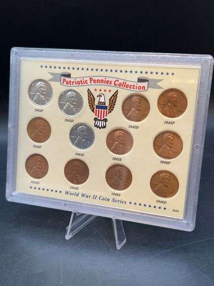 Patriotic Pennie’s Collection - World War II Series with COA image