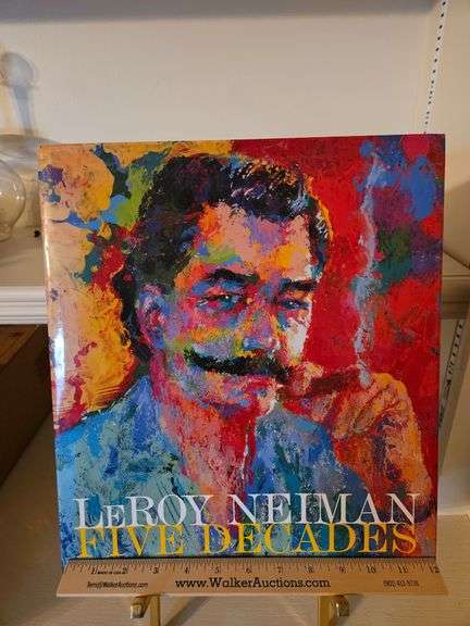 Hardback LeRoy Neiman Coffee Table/Reference Book "LeRoy Neiman, Five Decades"... image