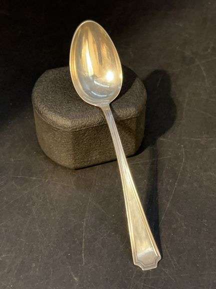 Durgin Fairfax Sterling Silver Soup Spoon…..19 grams image