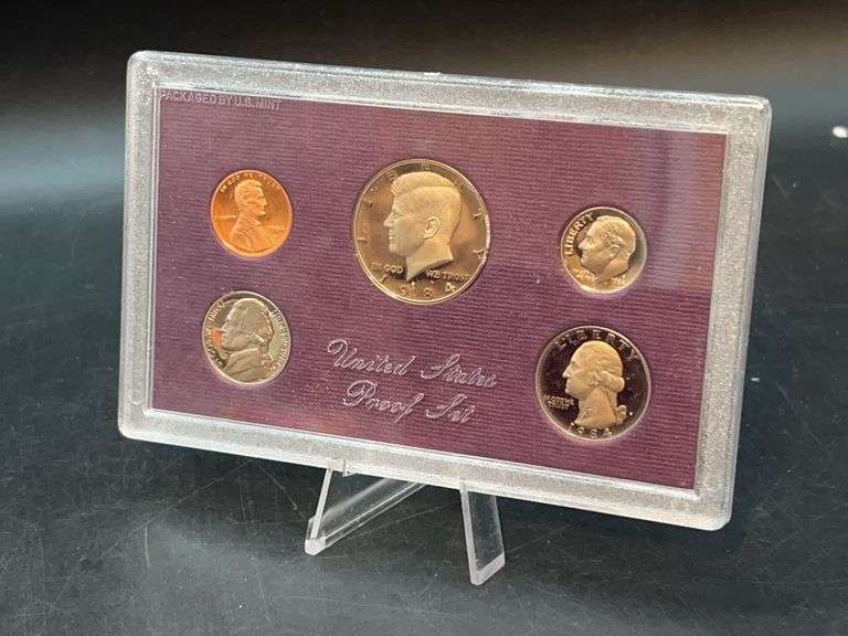1984 United States Proof Set in original box image