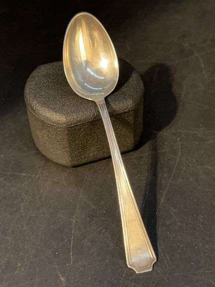 Durgin Fairfax Sterling Silver Soup Spoon…..19 grams image