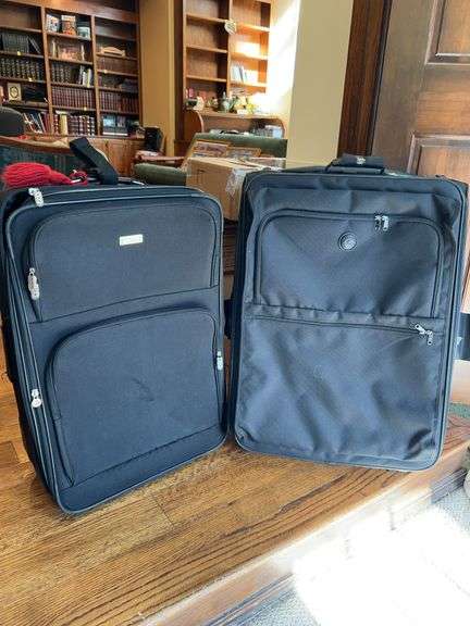 (3) larger pieces of luggage…..American Tourister, NetBags and Samsonite image