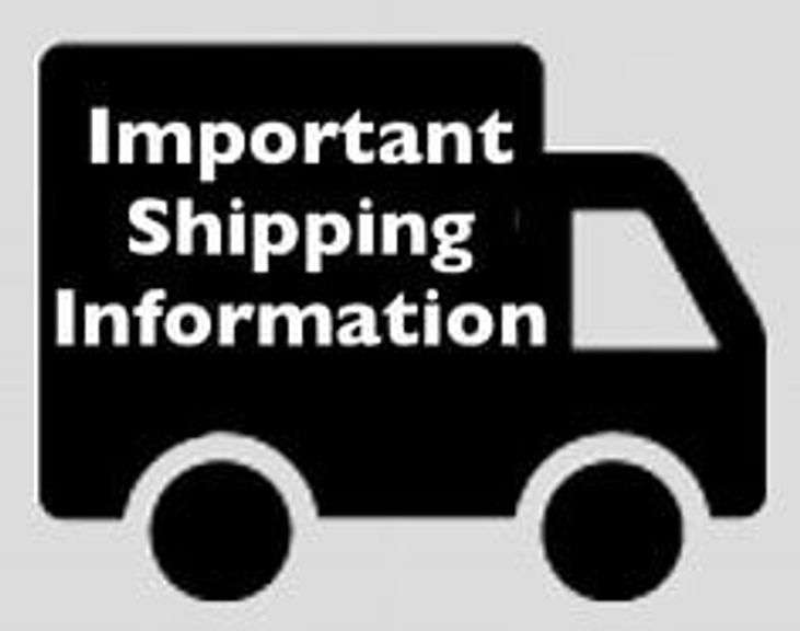 Important Shipping Information image