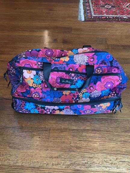 Vera Bradley Grand Traveler bag in the "Floral Fiesta" pattern image