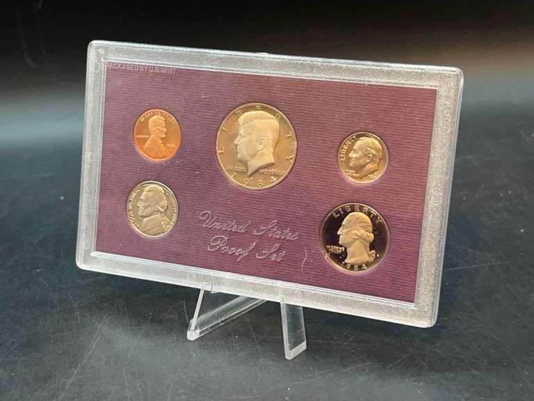 1984 United States Proof Set in original box image
