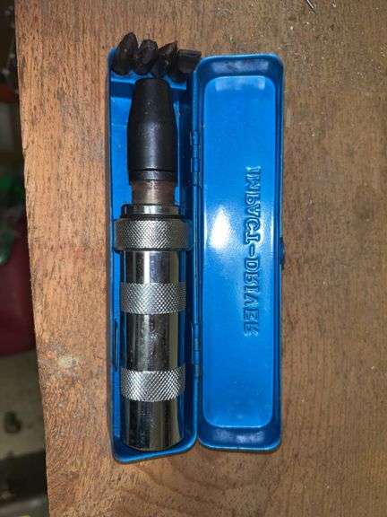 Vintage No. 2500 Impact Driver NOS Vessel Tool Kit With Original Paperwork image