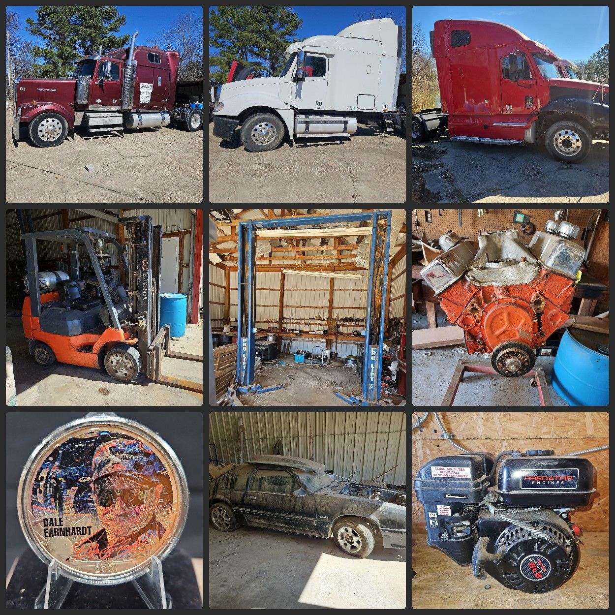 Byhalia Estate: Semi-Trucks, Forklift, Pro-Lift, Auto Shop Equipment, Vintage Shotguns/Rifles, MORE featured photo 1