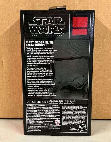 Star Wars The Black Series FIRST ORDER ELITE SNOWTROOPER action figure