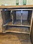 Vintage Ethan Allen Jacobean Style Oak Drop Front Desk…..32 x 18-3/4 x 41 tall