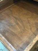 Vintage Ethan Allen Jacobean Style Oak Drop Front Desk…..32 x 18-3/4 x 41 tall