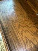 Vintage Ethan Allen Jacobean Style Oak Drop Front Desk…..32 x 18-3/4 x 41 tall