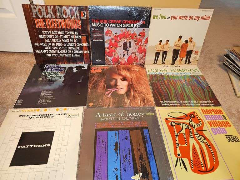 Albums by the fleetwoods, Bob Crew Generation, We Five, and more. See photos for more information