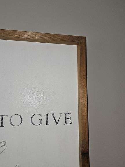 Two wall hangings from Jeremiah 29:11.  18x24 in