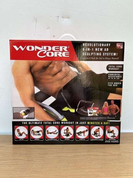 NIB Wonder Core 6-in-1 New Ab Sculpting System