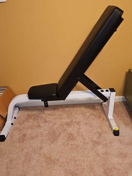 Workout bench. No weights.