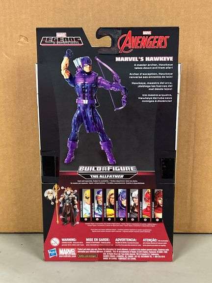 Marvel Legends Infinite Series MARVEL’s HAWKEYE action figure with Build A Figure THE ALLFATHER piece