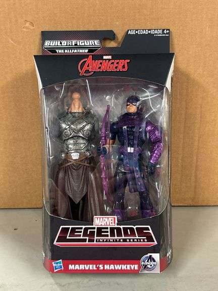 Marvel Legends Infinite Series MARVEL’s HAWKEYE action figure with Build A Figure THE ALLFATHER piece