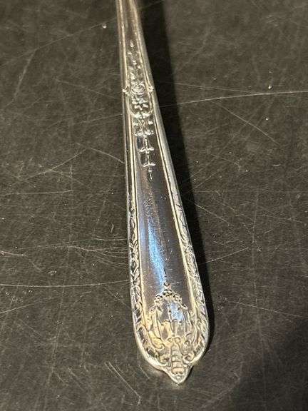 Sterling Della Robbia by Alvin Serving Spoon…..60 grams