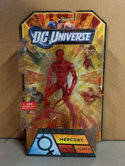 DC UNIVERSE Classics MERCURY action figure…..Wave 16, Figure 5