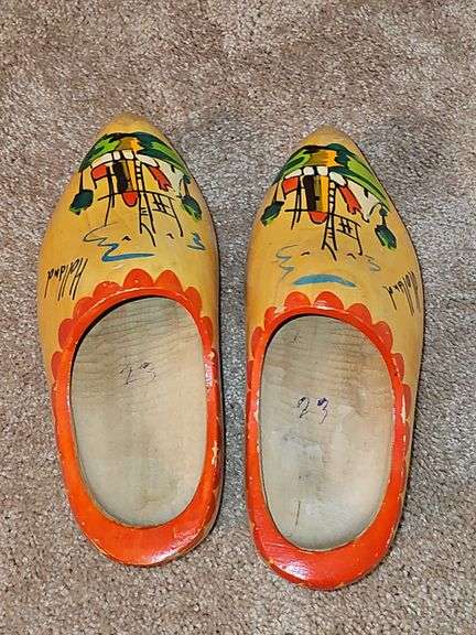 Holland wood shoes ladies size 7.