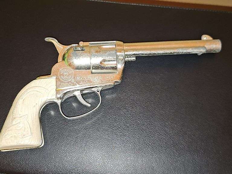 Fanner 50, Mattel Incorporated toy makers cap gun. circa 1950s