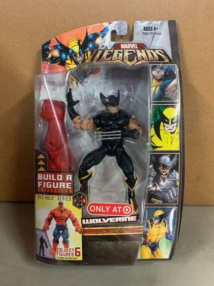 Marvel Legends WOLVERINE action figure with Build A Figure Red Hulk Series