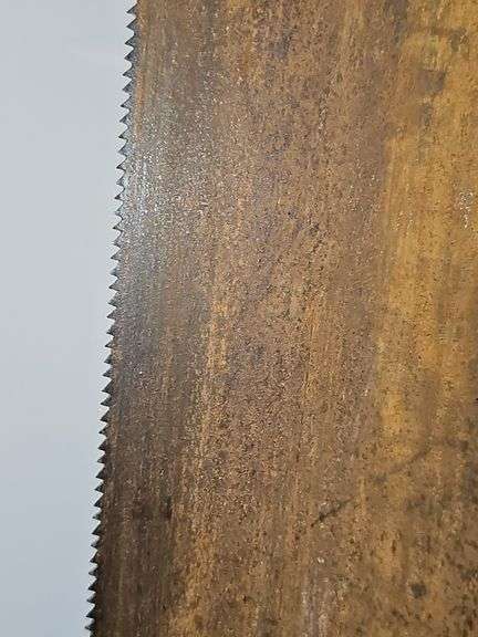 Three vintage hand saws
