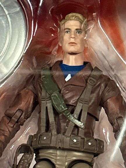 Marvel Legends Series CAPTAIN AMERICA THE FIRST AVENGER with PEGGY CARTER action figures
