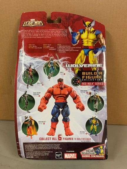 Marvel Legends WOLVERINE action figure with Build A Figure Red Hulk Series
