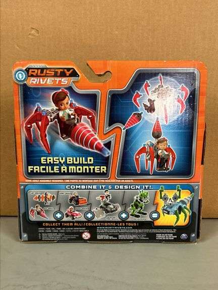 NICKELODEON Rusty Rivets ANT DRILL action toy