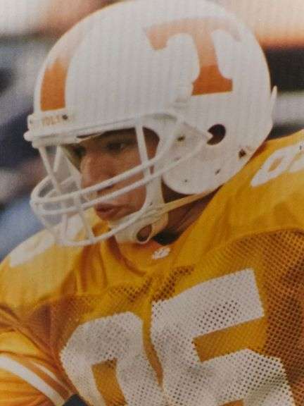 Framed photo of Chris Hogue #95 UT Vols