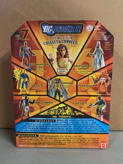 DC Universe Classics MR. TERRIFIC action figure…Wave 8 Figure 3