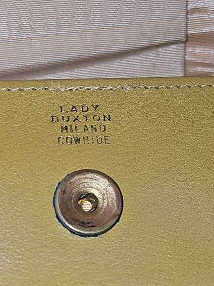Ladies wallets and two trinket boxes