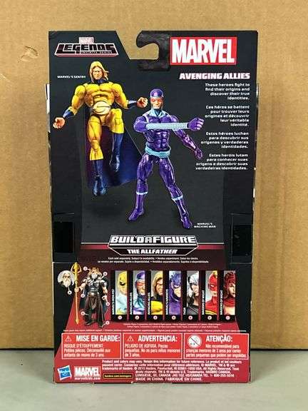 Marvel Legends Infinite Series AVENGING ALLIES action figure with Build A Figure THE ALLFATHER piece