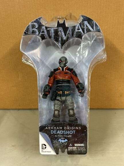 NEW Batman Arkham Origins “DEADSHOT” action figure…..Series 2