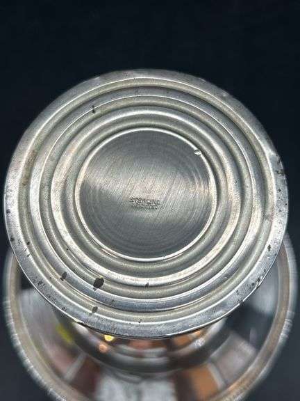 Very nice unmarked weighted sterling compote…..5-3/8”D x 5” tall…..159 grams