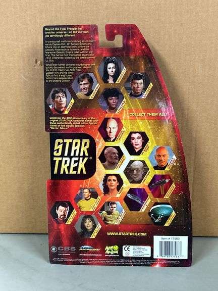 Diamond Select Star Trek MIRROR MOREAU with Galactic Empire Gear