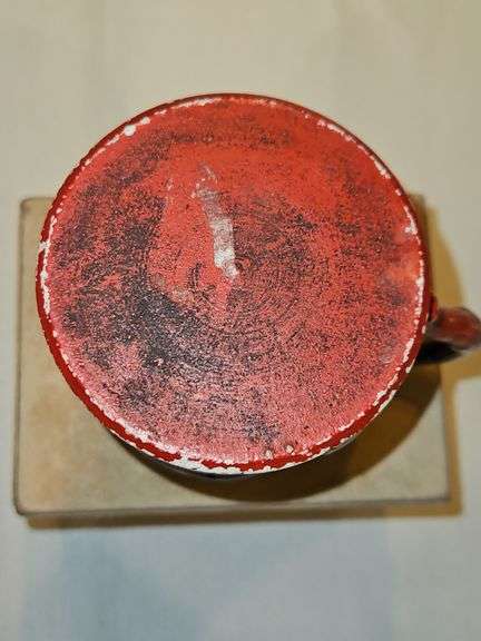 Incredible Early 20th Century Japanese Sumida Gawa 4" Mug in excellent vintage condition...