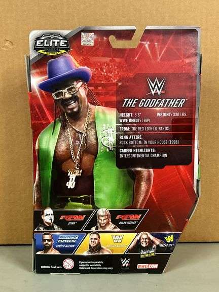 WWE Elite Flashback Collection THE GODFATHER action figure