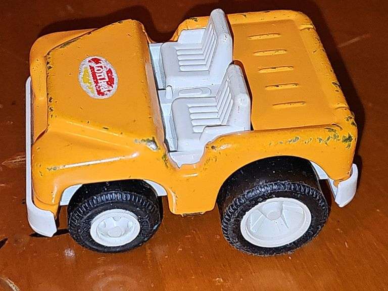 Tonka toys. All have been played with