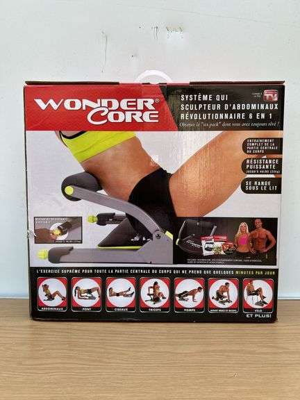 NIB Wonder Core 6-in-1 New Ab Sculpting System