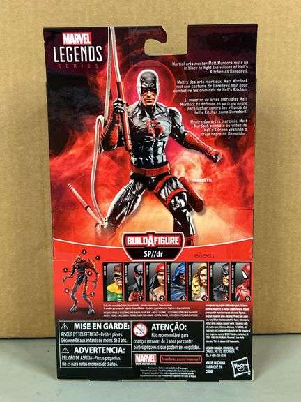 Marvel Legends Series DAREDEVIL action figure with Build A figure SP//dr