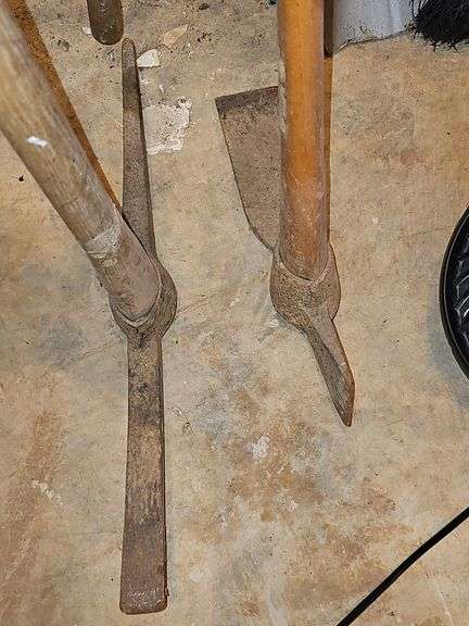 Mattock and pickaxe