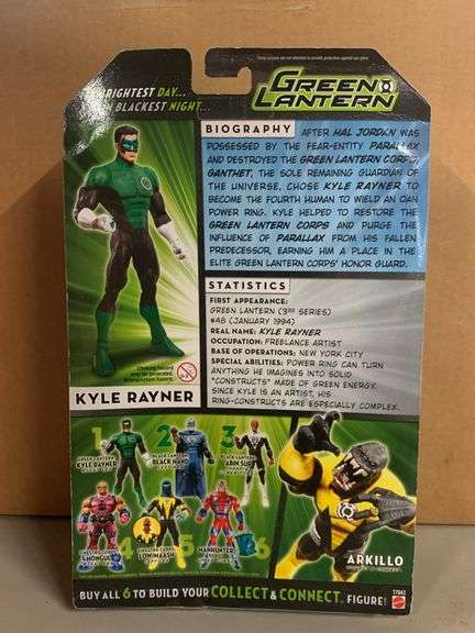 DC UNIVERSE Classics Green Lantern: KYLE RAYNER action figure…..Wave 1, Figure 1