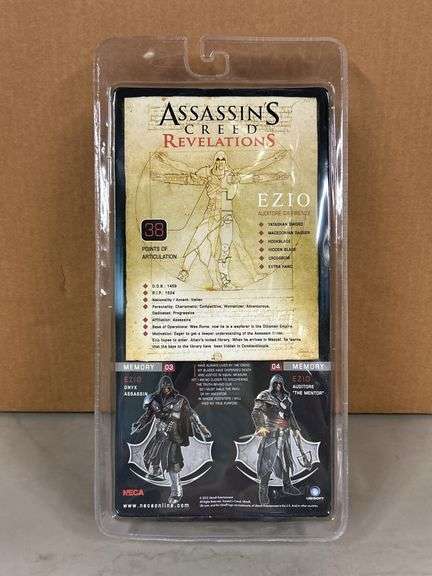 NEW Assassin’s Creed “EZIO Auditor The Mentor” action figure