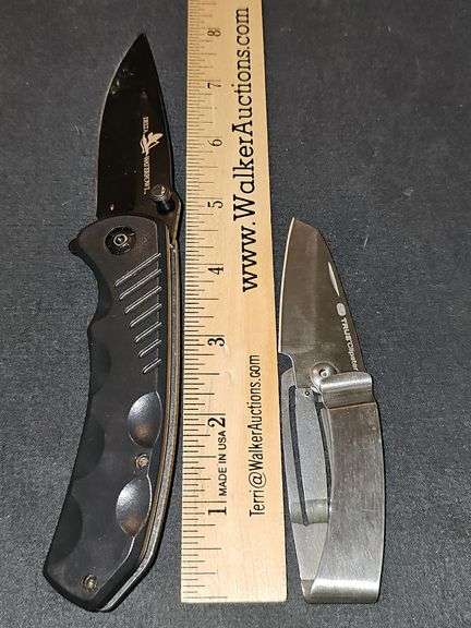 Delta waterfowl lock blade knife and true clipster knife