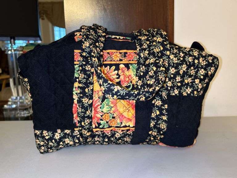NEW with tags April Cornell quilted tote bag