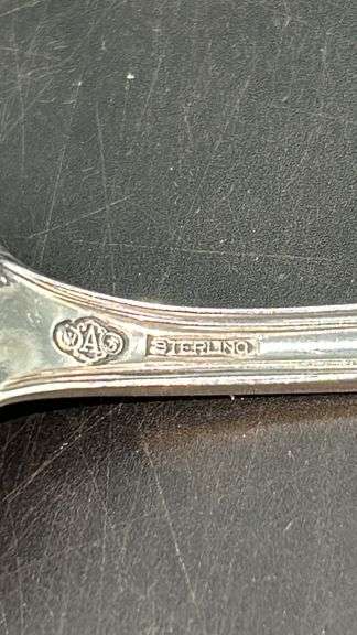 (2) Sterling Della Robbia by Alvin tablespoons and spreader…..52 grams
