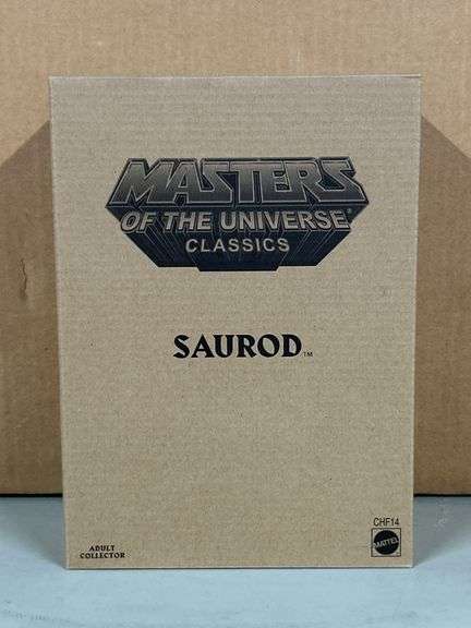 Masters of the Universe Classics SAUROD Evil Spark Shooting Reptile action figure in original box
